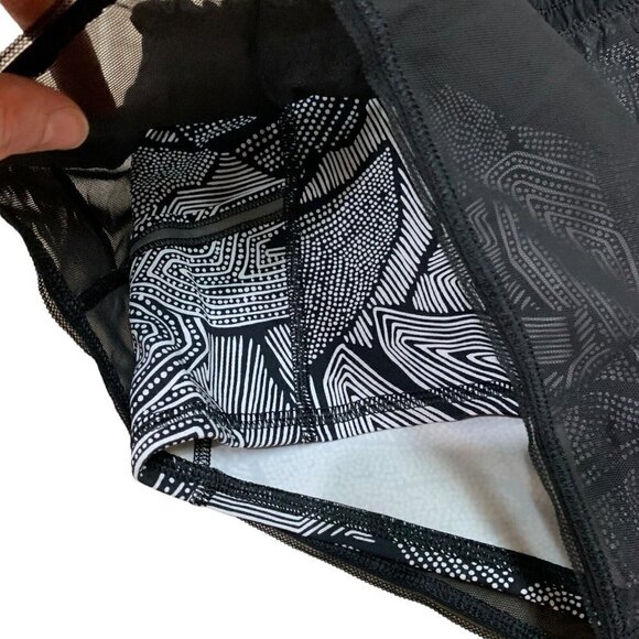 Lululemon Women's Size 6 City Sky Run By Short 2.5" Mesh Layer Dottie Tribe - Picture 5 of 8